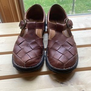 Josef Siebel Nubuck Fisherman Sandal size 38